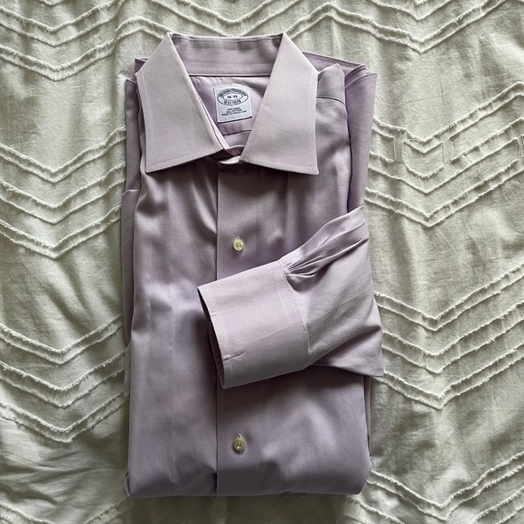 Brooks Brothers Cotton Button Up Dress Shirt - Picture 2 of 4